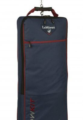 LeMieux ProKit System Luxury Bridle Bag-Navy